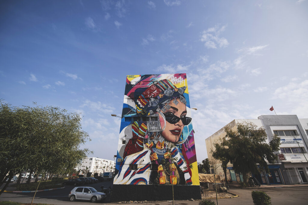 Casamouja 2024 : Ces Jeunes Artistes Qui Font Des Fresques Murales Une Affirmation Culturelle