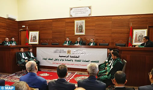 Installation de nouveaux magistrats au tribunal de première instance de Laâyoune Installation De Nouveaux Magistrats Au Tribunal De Première Instance De Laâyoune