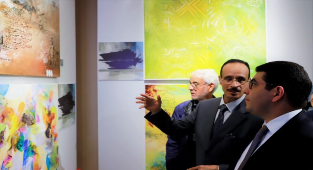 Vernissage à Rabat De L’exposition “une Plume De L’orient Aux Couleurs Du Maroc”