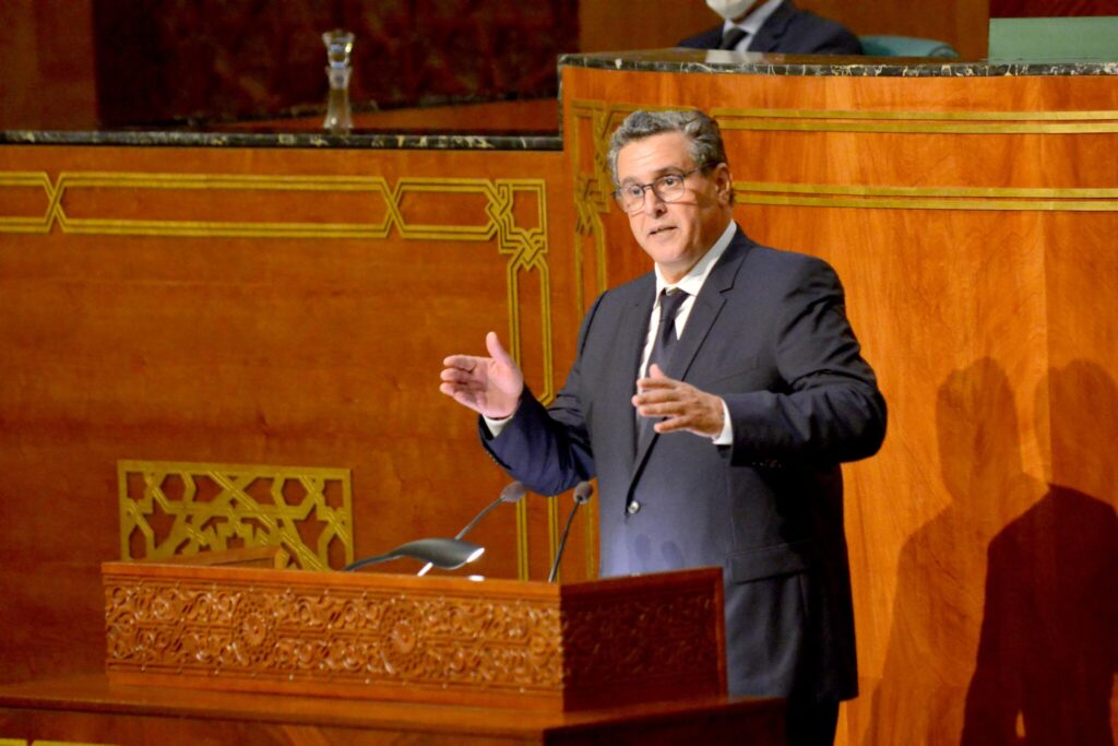 M. Akhannouch S’entretient Avec Le Secrétaire Général Du Conseil De Coopération Du Golfe