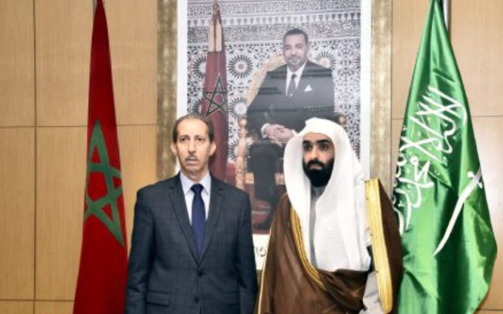 Le Président Du Ministère Public S’entretient Avec Le Président De Diwan Al-madhalim Saoudien
