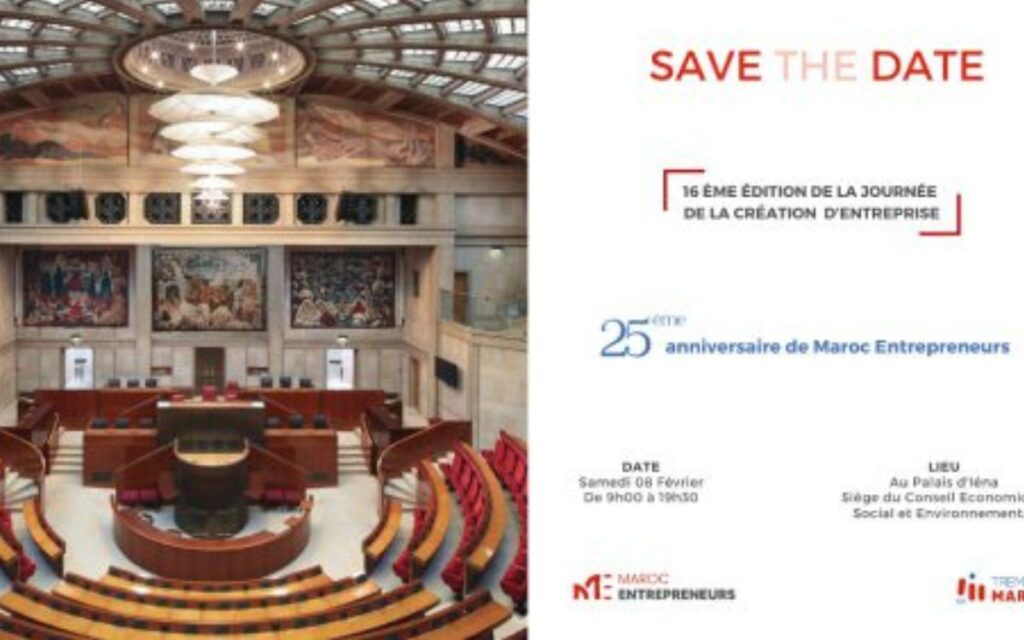 Célébrant Son 25ème Anniversaire, “maroc Entrepreneurs” Organise à Paris La 16ᵉ édition De La Journée De La Création D’entreprise