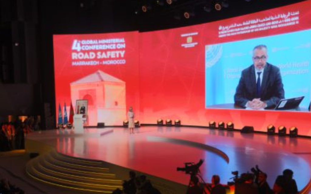 Le Dg De L’oms Salue L’initiative Royale De Création Du Prix International Mohammed Vi Pour La Sécurité Routière